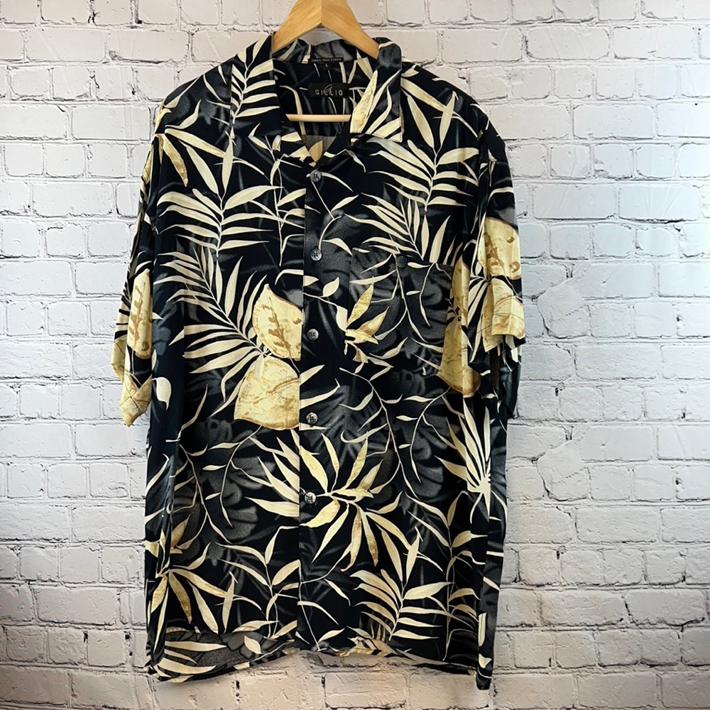 Gillio Men’s Dress Shirt - Large - Fabric from Europe